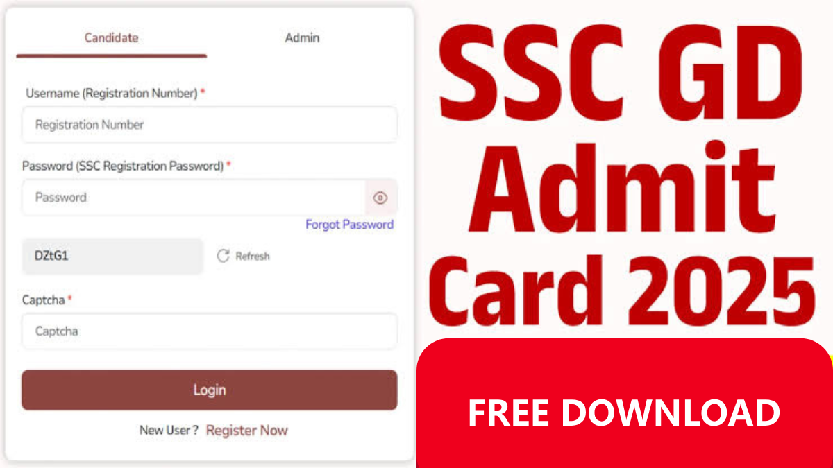 Download SSC Admit Card