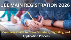 Complete Guide to JEE Main 2026 Registration